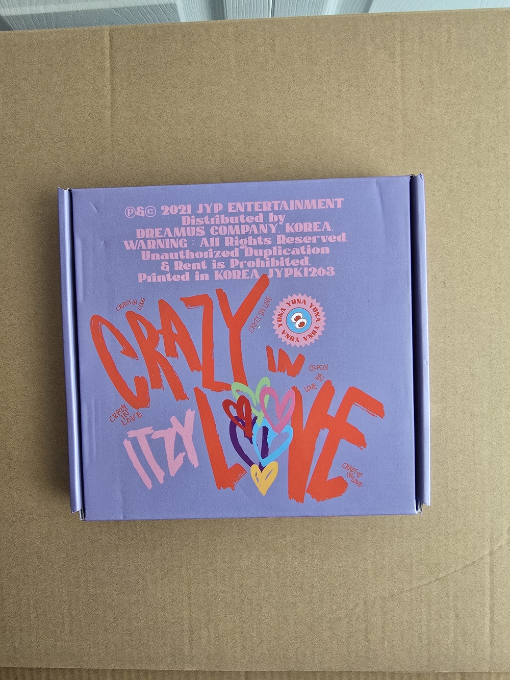 ITZY "Crazy In Love" Album Yuna Version